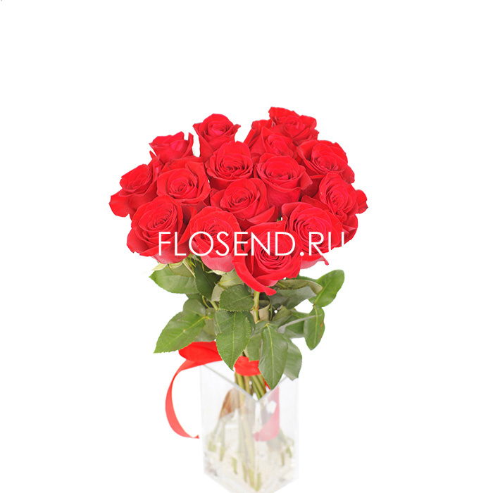 Букет «15 красных роз»